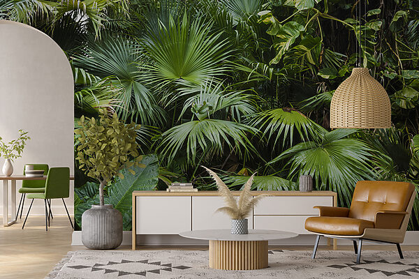 Group of green leaves