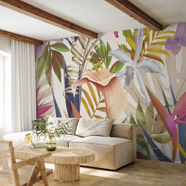 Vibrant tropical foliage in harmony. Vibrant tropical foliage in harmony.