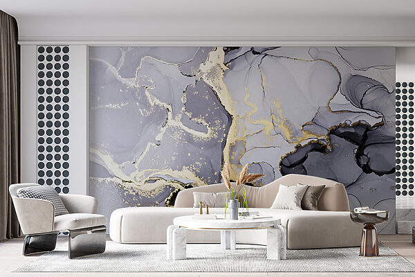 Abstract flowing patterns in muted hues Abstract flowing patterns in muted hues