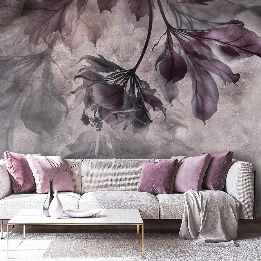 Wall murals Delicate flowers in soft hues. - Image 2
