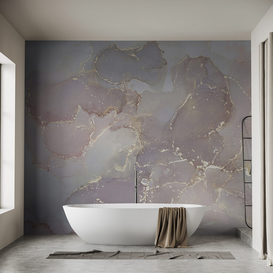 Wall murals Soft hues blending in abstract harmony. - Image 4