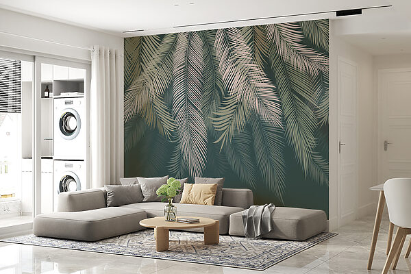 Group of palm leaves Group of palm leaves
