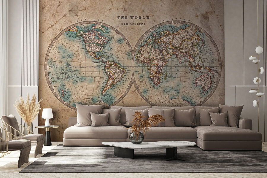 Map of the world Map of the world