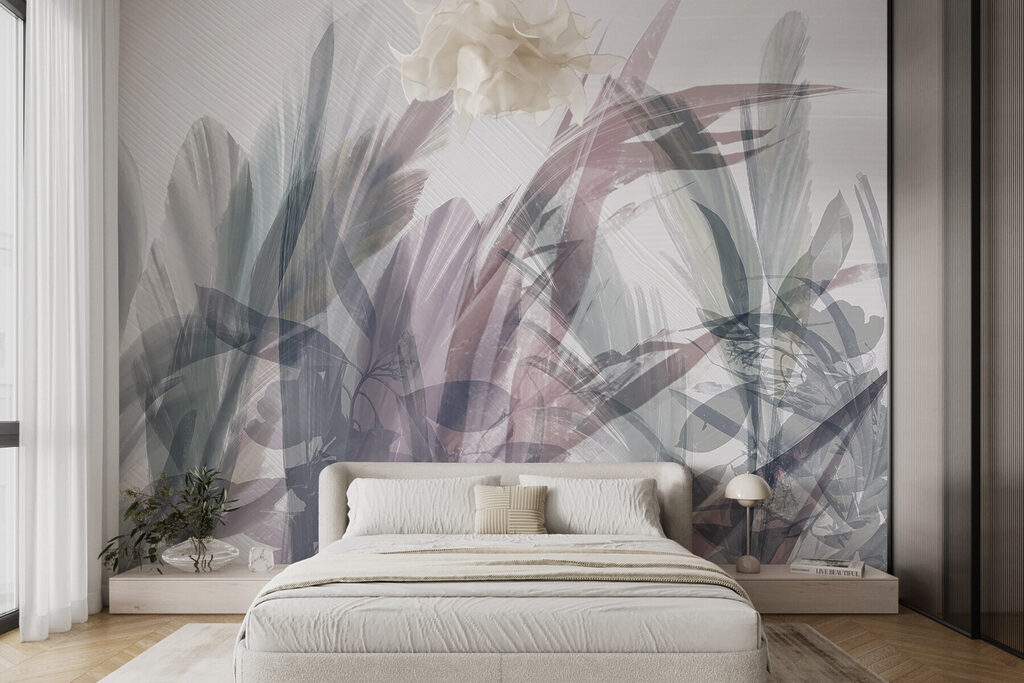 A close up of leaves