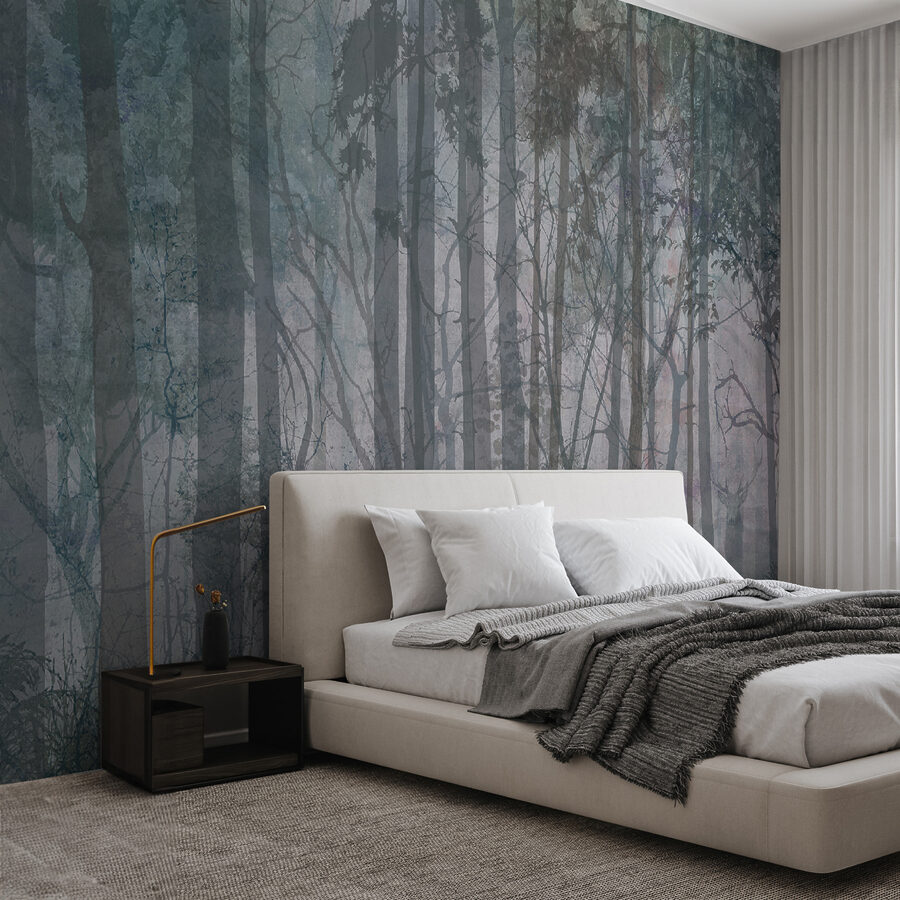 Wall murals Group of trees in a forest - Image 4