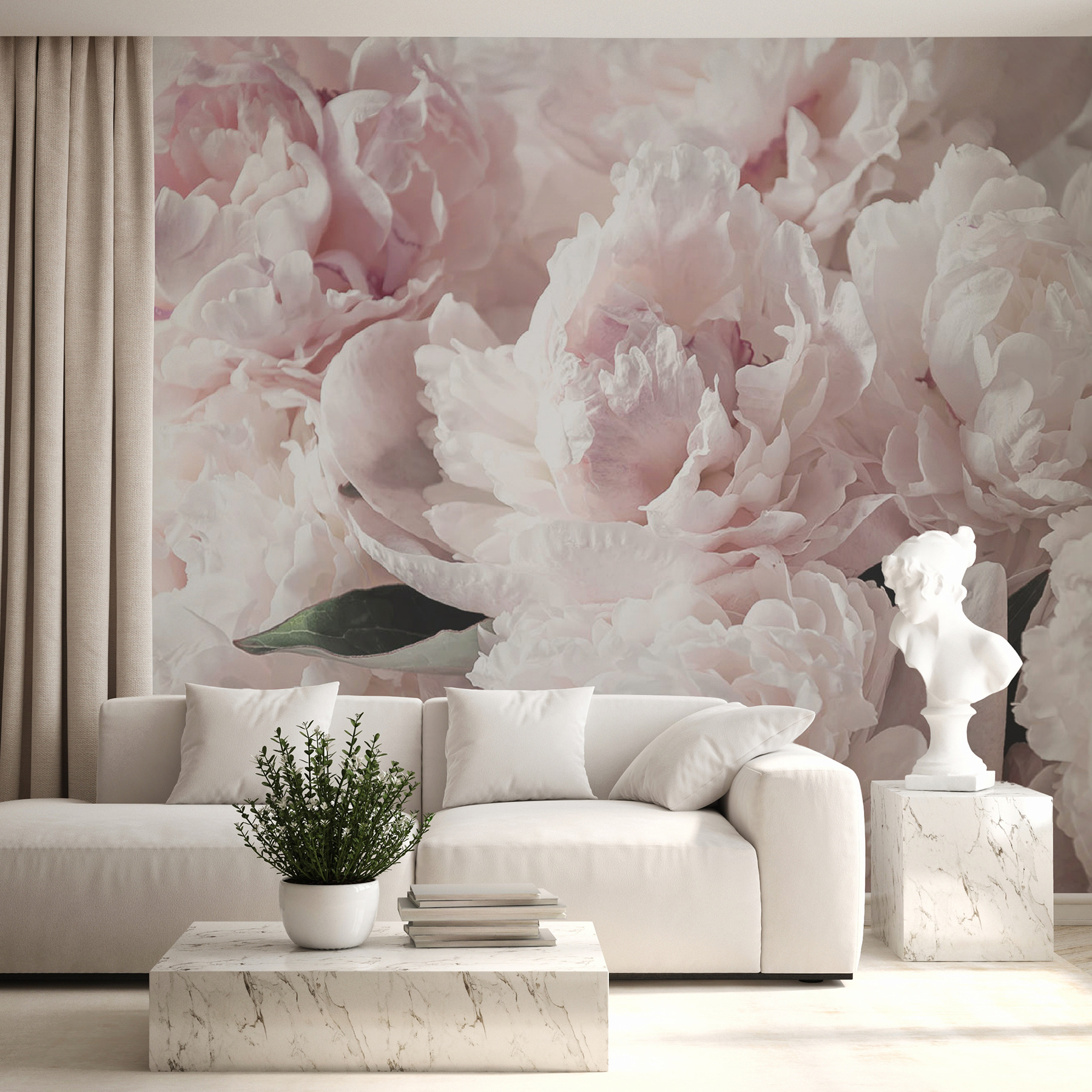 Group of pink flowers