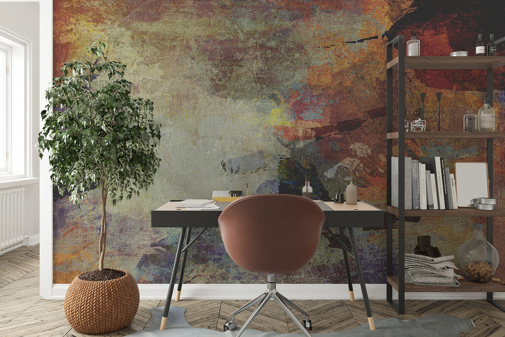 Vibrant abstract expression of emotions Vibrant abstract expression of emotions