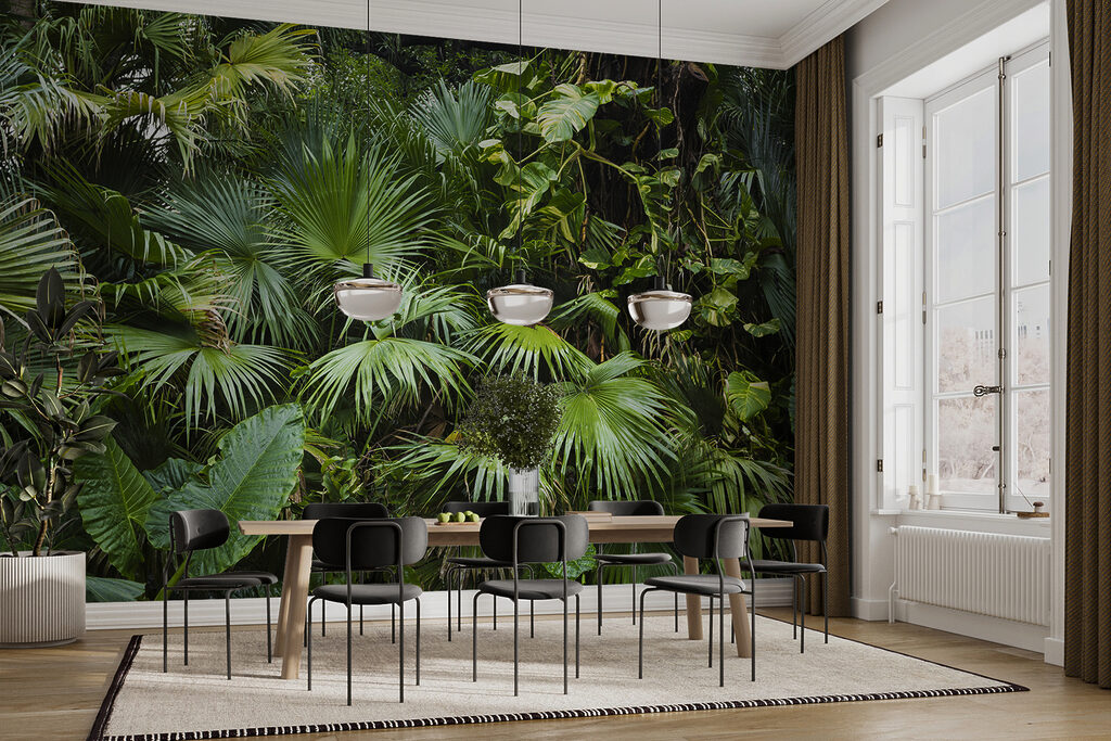 Group of green leaves