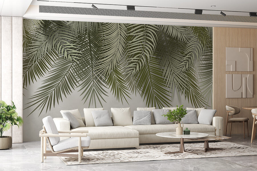 Group of green leaves