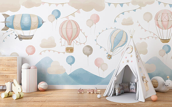Group of hot air balloons Group of hot air balloons