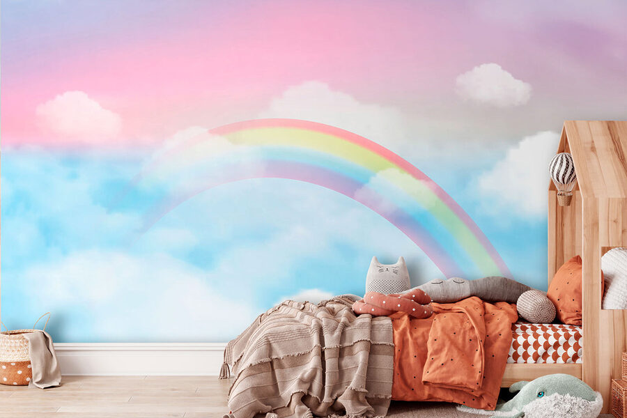 Rainbow in the sky