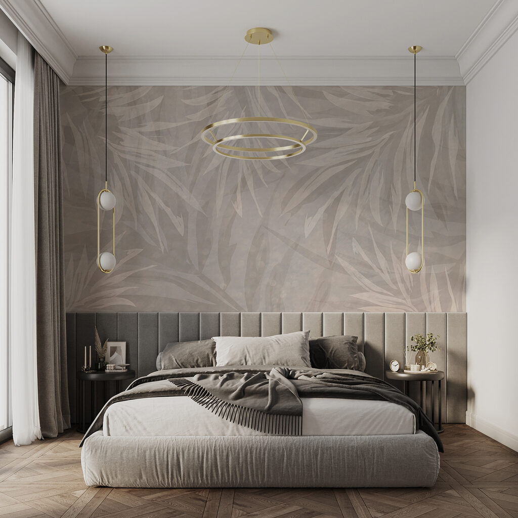 White and gray floral pattern White and gray floral pattern