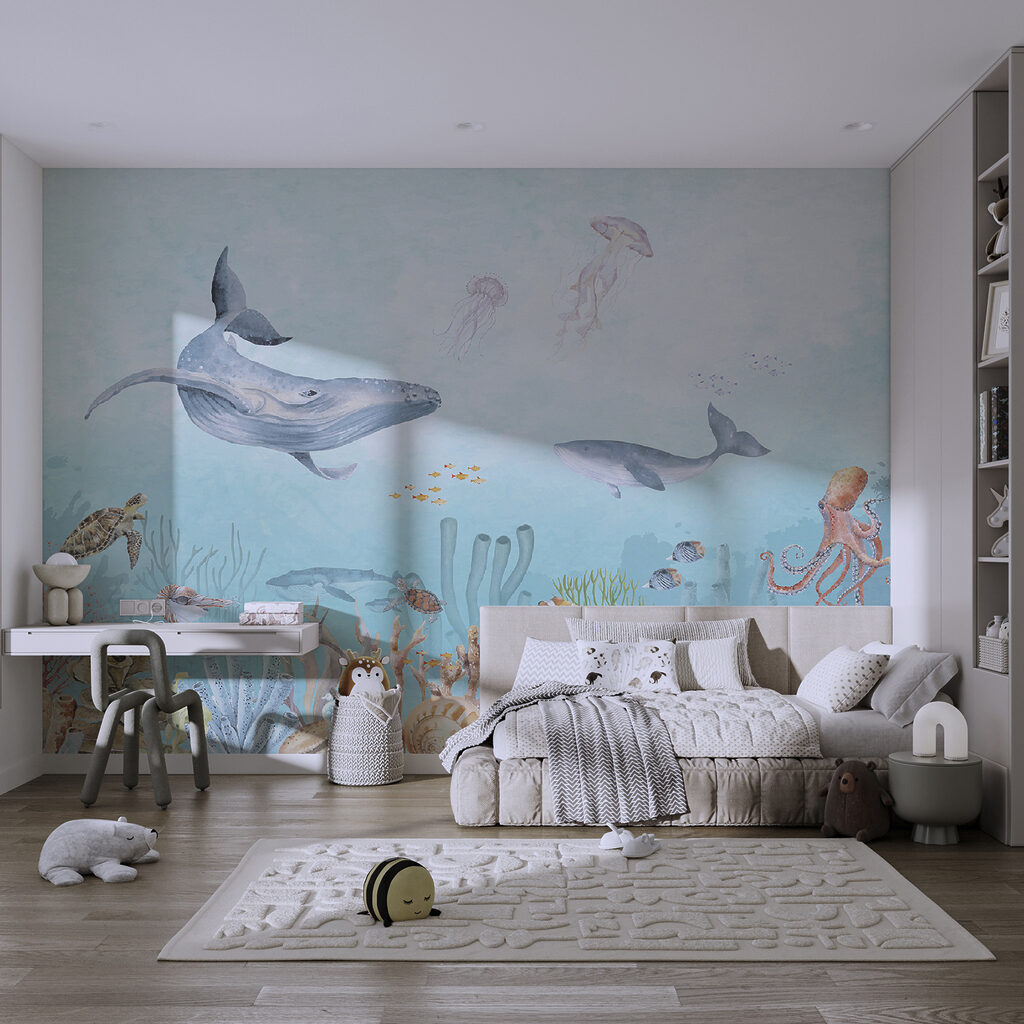 Watercolor of a sea life