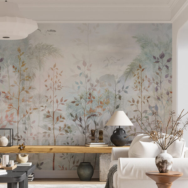 Painting of trees and plants Painting of trees and plants