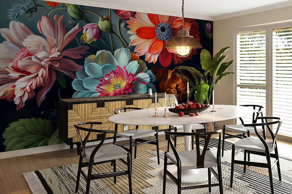 Vibrant blossoms in stunning colors