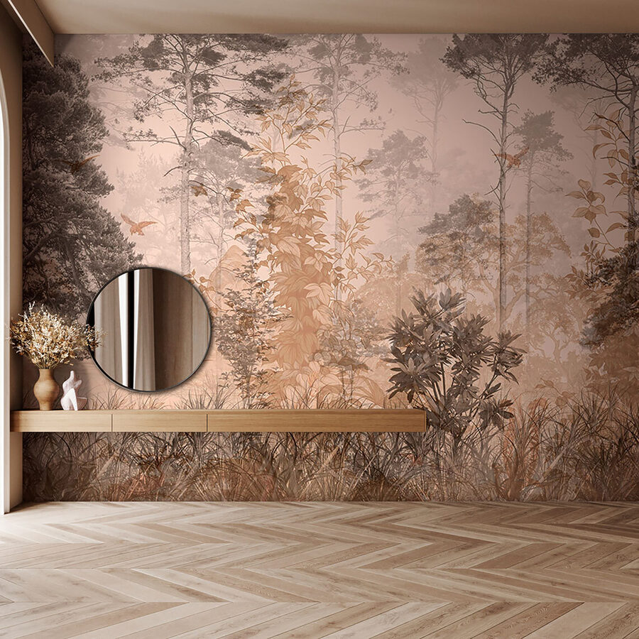 Wall murals Forest with trees and plants - Image 4