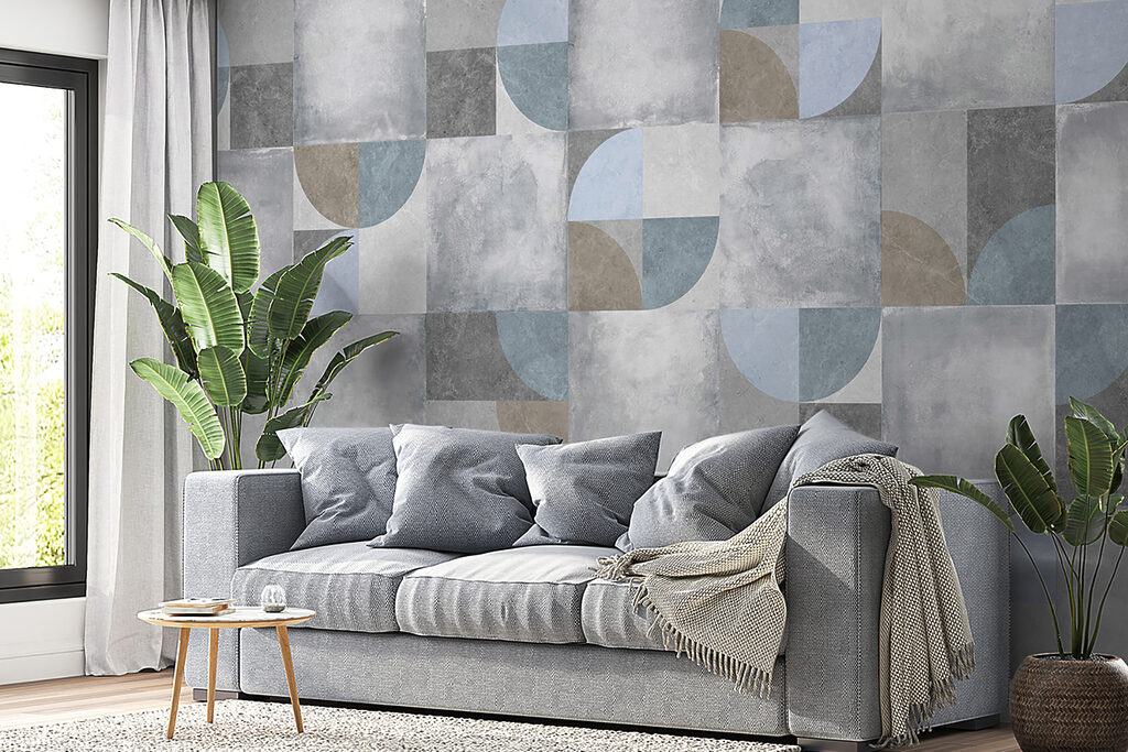 Pattern of geometric shapes