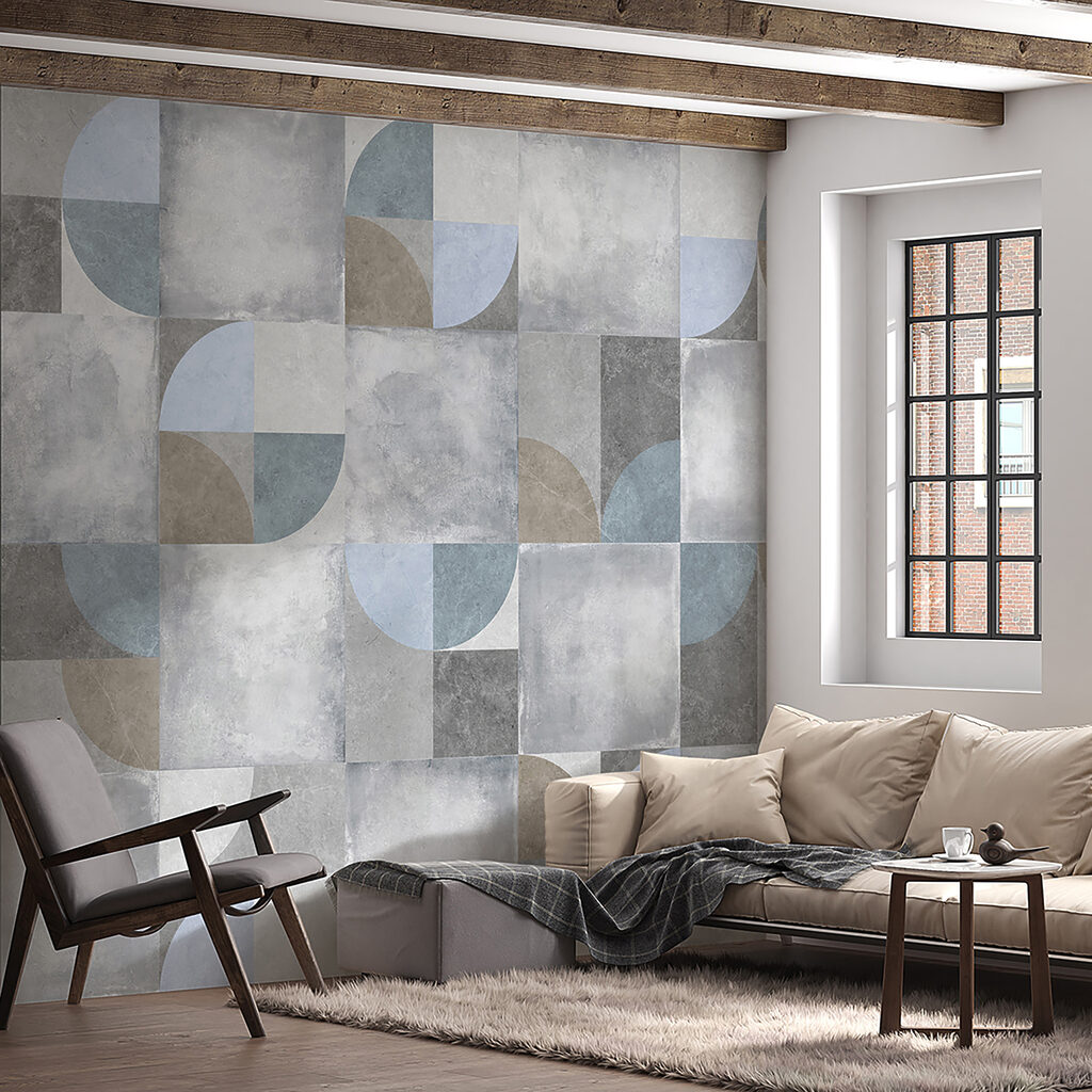 Pattern of geometric shapes