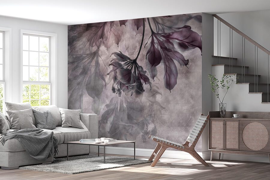 Wall murals Delicate flowers in soft hues. - Image 3