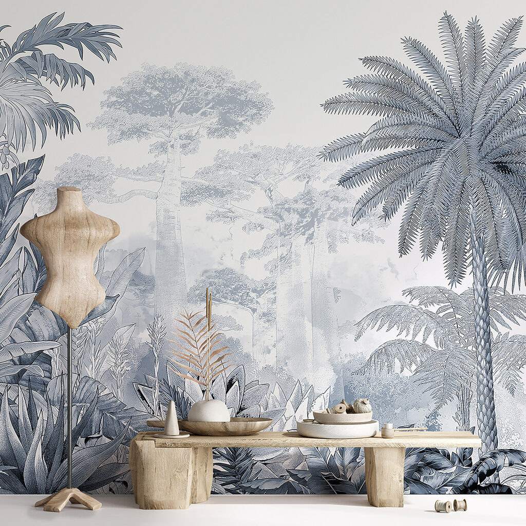 A group of trees and plants A group of trees and plants