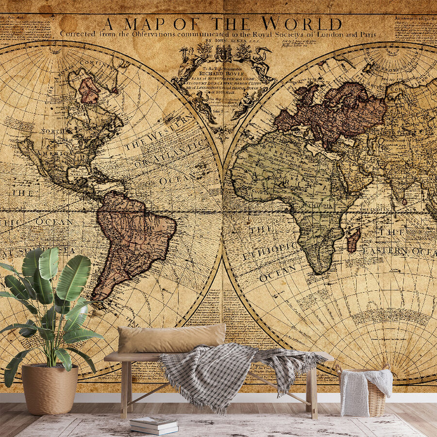 Map of the world Map of the world
