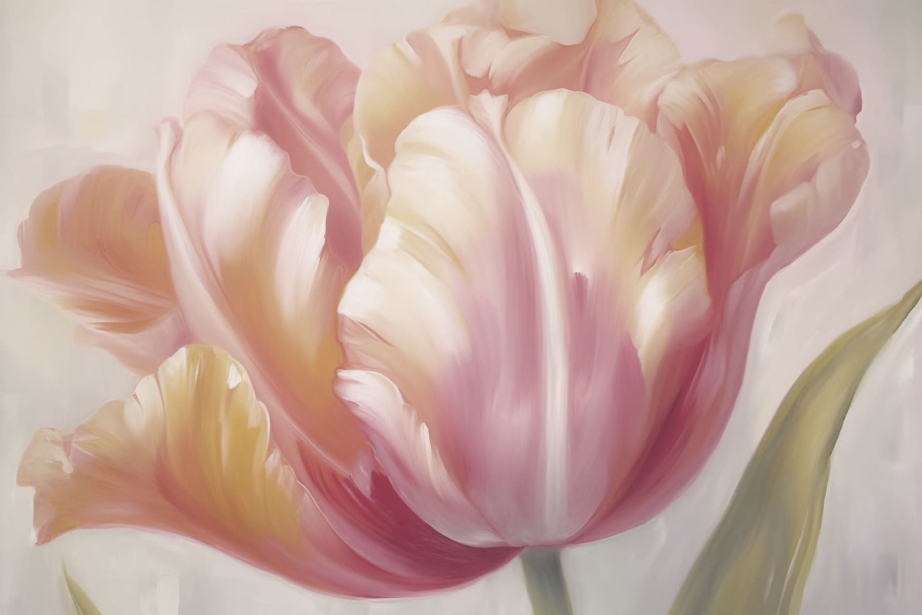 Soft petals in gentle colors Soft petals in gentle colors