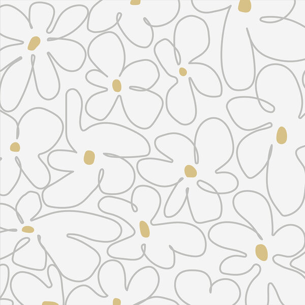 Pattern of flowers on a white background Pattern of flowers on a white background
