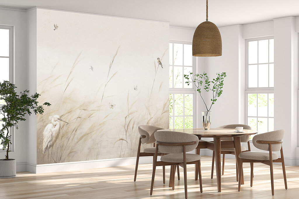 A bird in a field of grass A bird in a field of grass