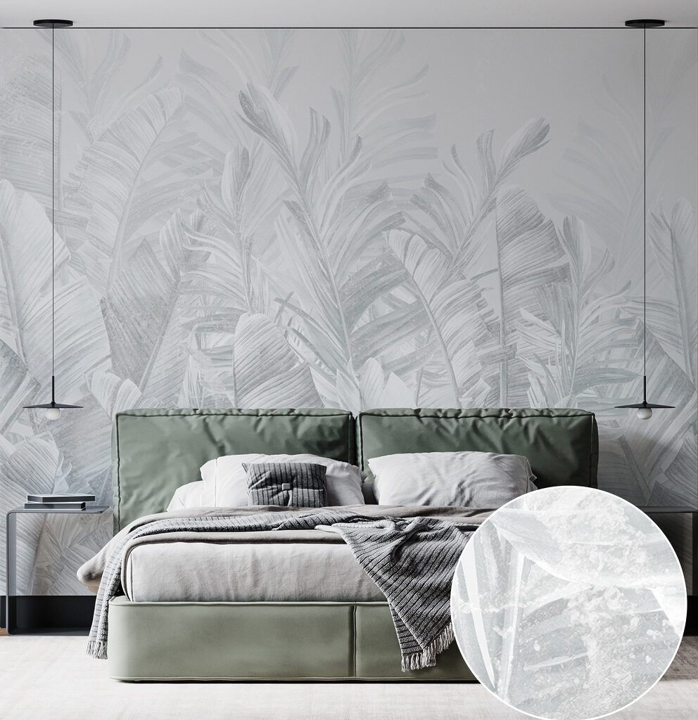 A group of white leaves