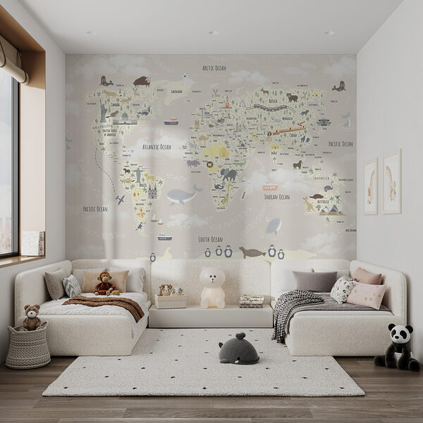 A map of the world A map of the world