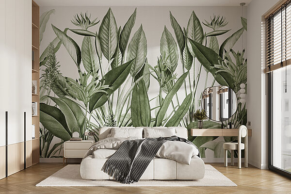 Lush greenery in delicate detail Lush greenery in delicate detail