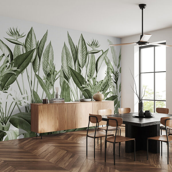 Lush greenery in delicate detail Lush greenery in delicate detail
