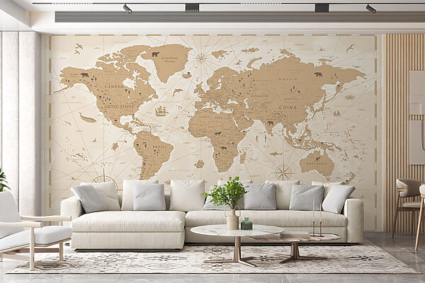 A map of the world A map of the world