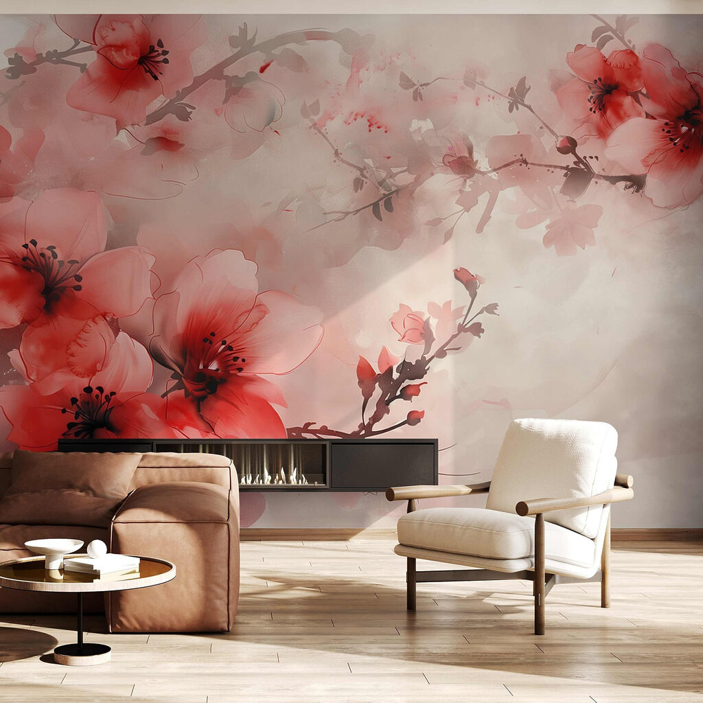 Delicate blooms in soft hues Delicate blooms in soft hues