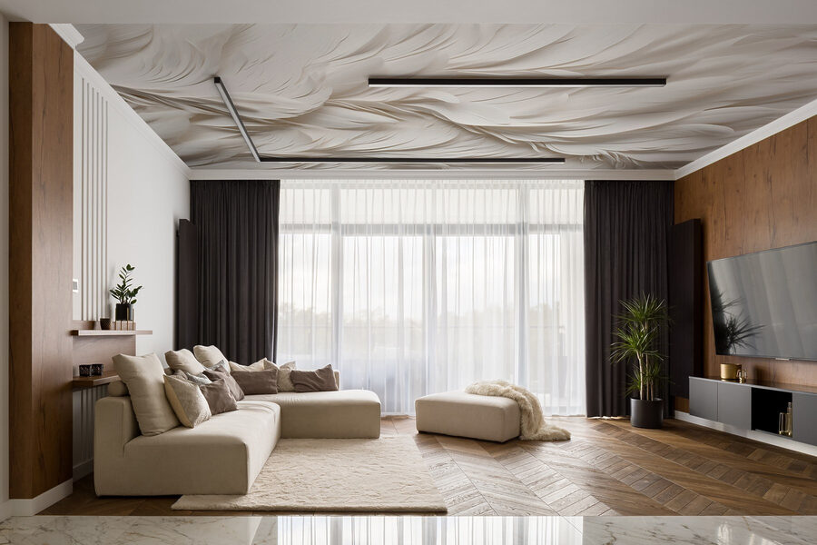 Wall murals White feathers on a surface - Image 4