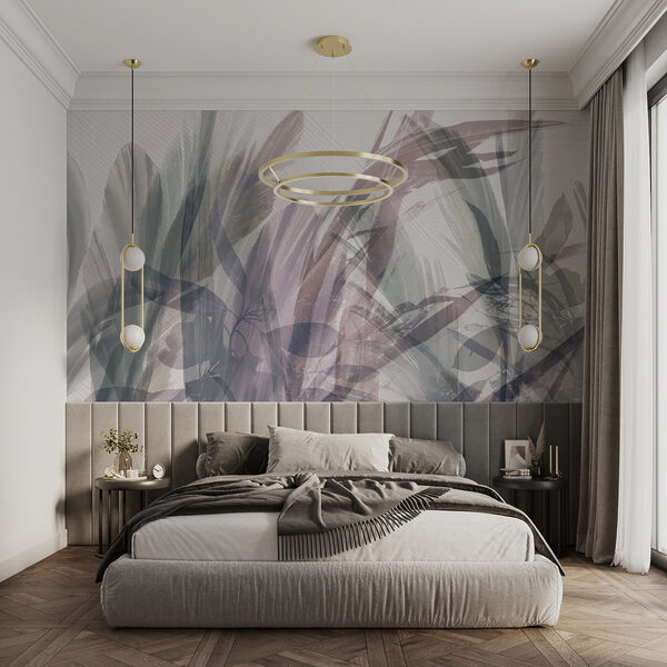 A close up of leaves