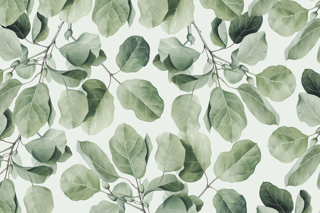 Nature’s vibrant green foliage pattern Nature’s vibrant green foliage pattern