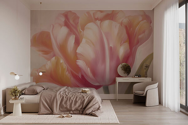 Soft petals in gentle colors Soft petals in gentle colors