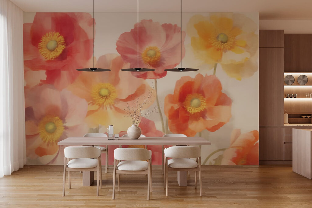 Group of flowers on a white background Group of flowers on a white background