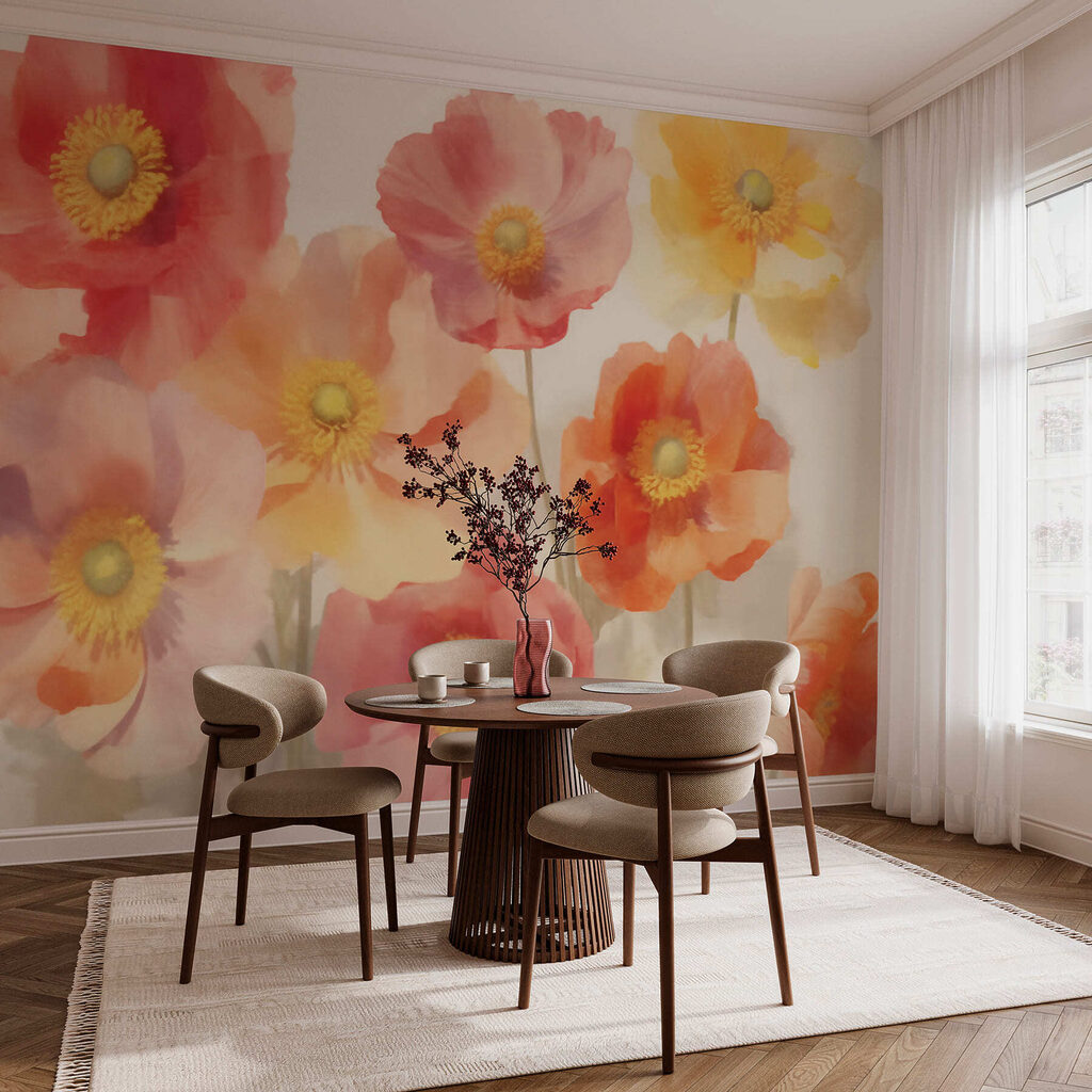 Group of flowers on a white background Group of flowers on a white background