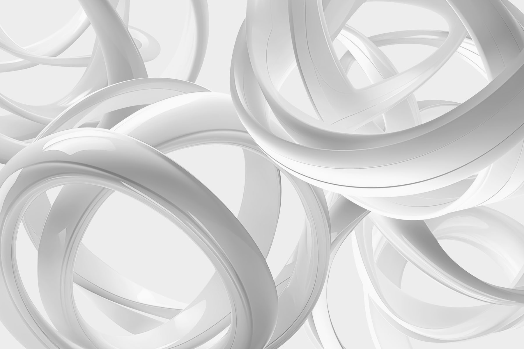 Group of white rings Group of white rings