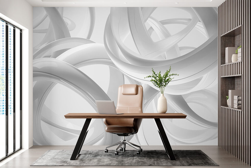 Group of white rings Group of white rings