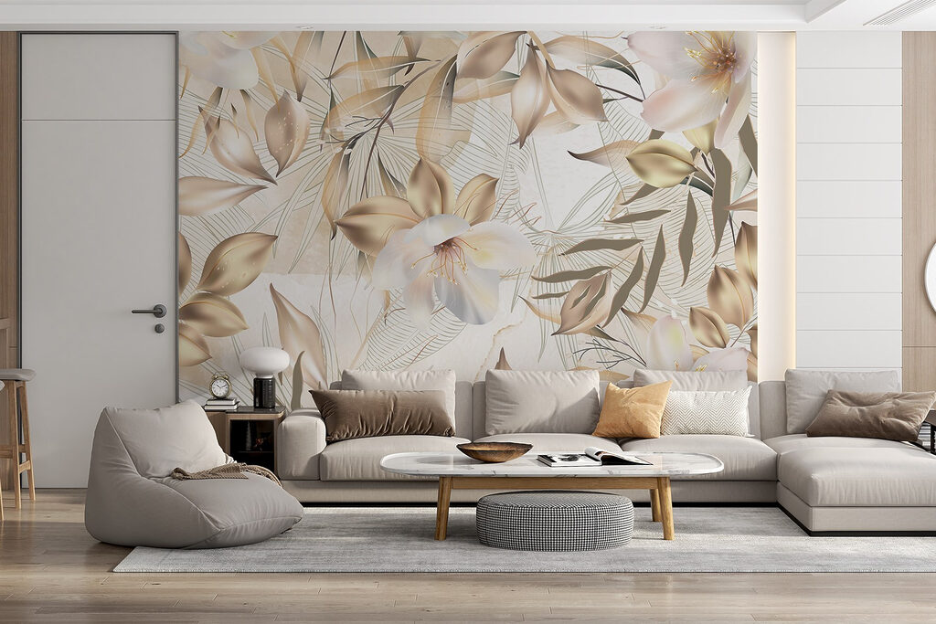 Nature's delicate floral arrangement unfolds