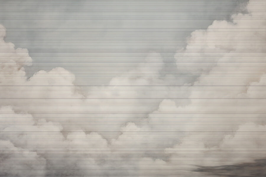 Wall murals White clouds in the sky - Image 3
