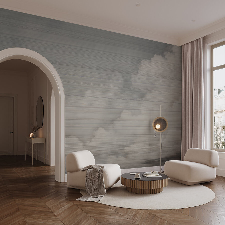 Wall murals White clouds in the sky - Image 2
