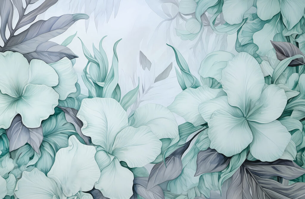 Gentle hues of botanical beauty Gentle hues of botanical beauty