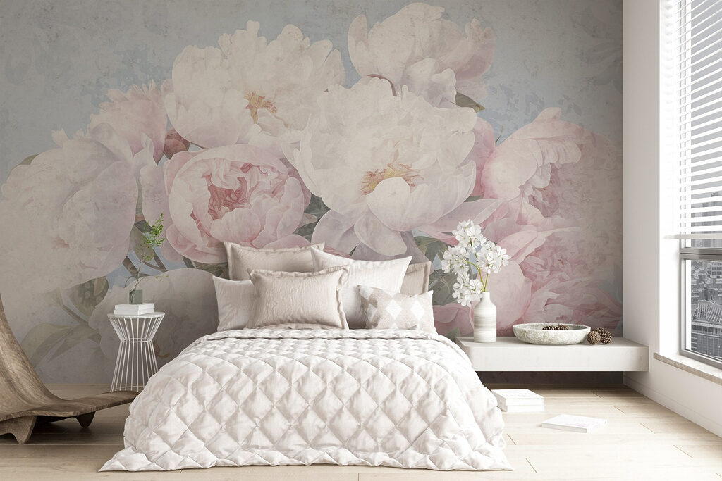 Bouquet of pink and white flowers