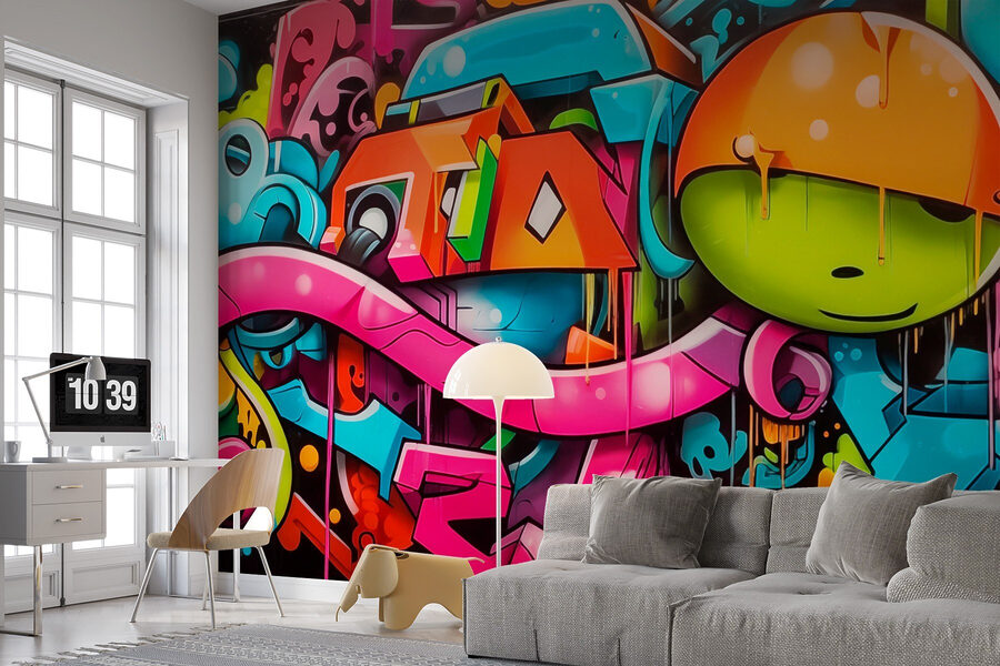 Graffiti on a wall