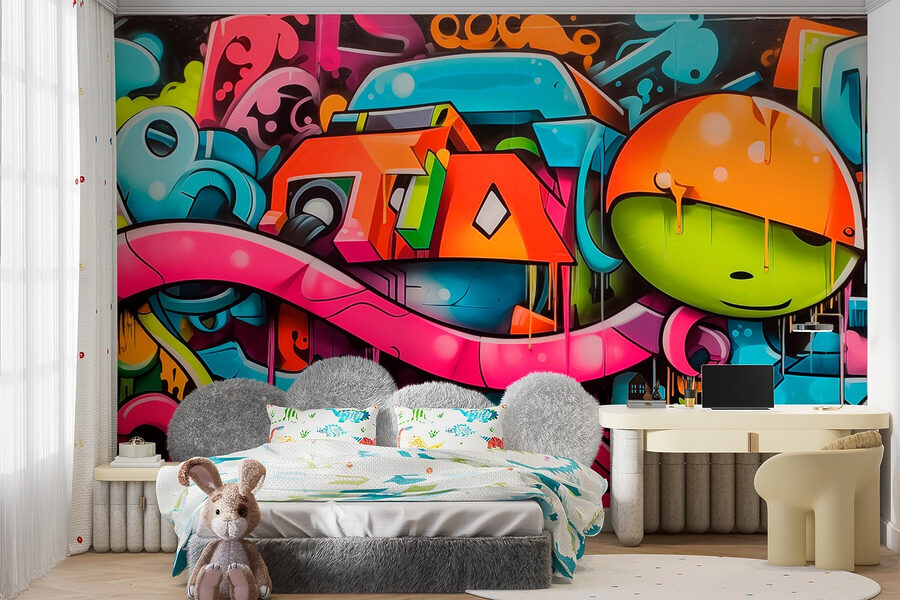 Graffiti on a wall