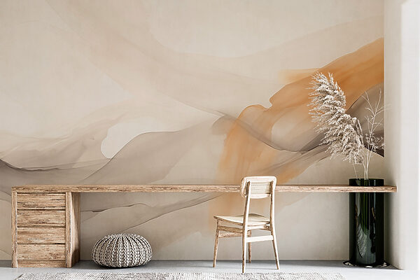 Soft hues dance across the canvas Soft hues dance across the canvas